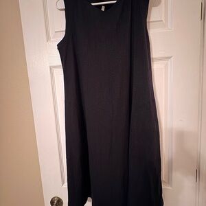 Soma Classic Black Midi Dress